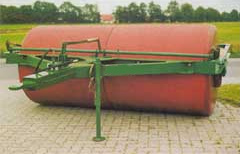 Two-section roller